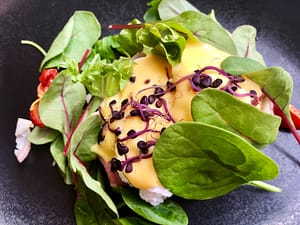 Eier in pikanter Sauce Eier in pikanter Sauce